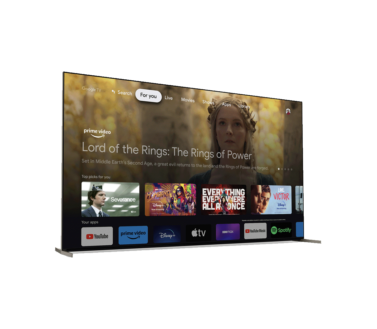 Sony XR-75X93L TV 190.5 cm (75") 4K Ultra HD Smart TV Wi-Fi Silver