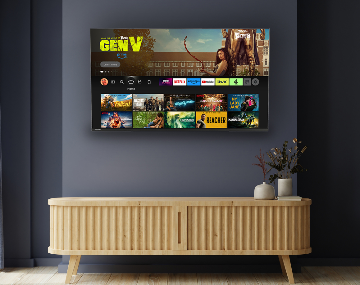 Toshiba 65UF3F53DB TV 165.1 cm (65") 4K Ultra HD Smart TV Wi-Fi Black 300 cd/m²