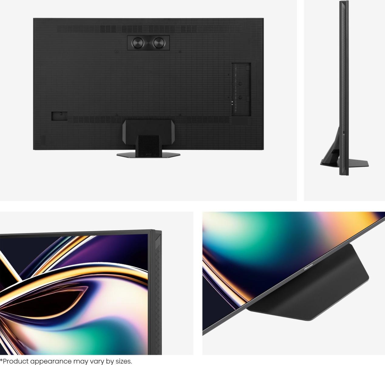 Hisense 75U8Q 190.5 cm (75") 4K Ultra HD Smart TV Wi-Fi Black, Grey