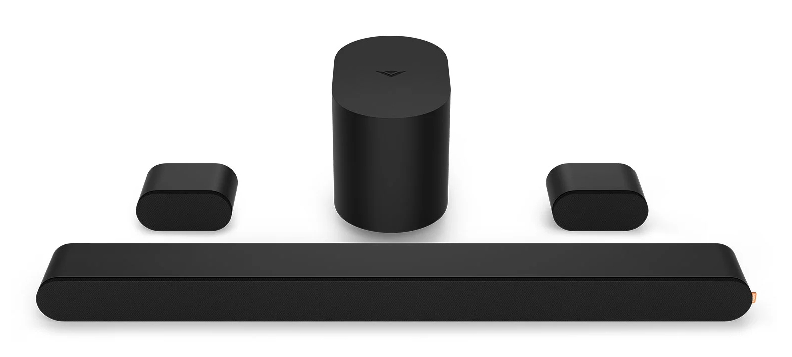 VIZIO 5.1 SE Black 5.1 channels