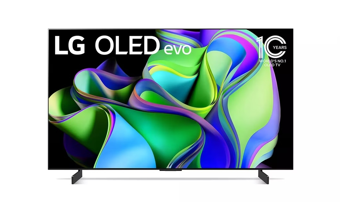 LG OLED evo OLED42C3PUA TV 106.7 cm (42") 4K Ultra HD Smart TV Wi-Fi Silver
