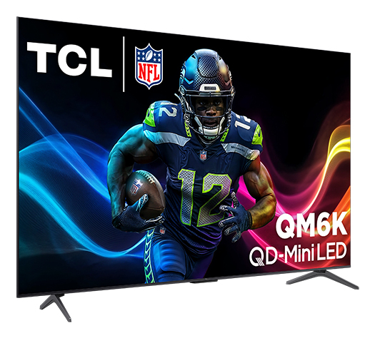 TCL 75’’ QM6K Series QD-Mini LED QLED 4K UHD Smart TV with Google TV – 75QM6K