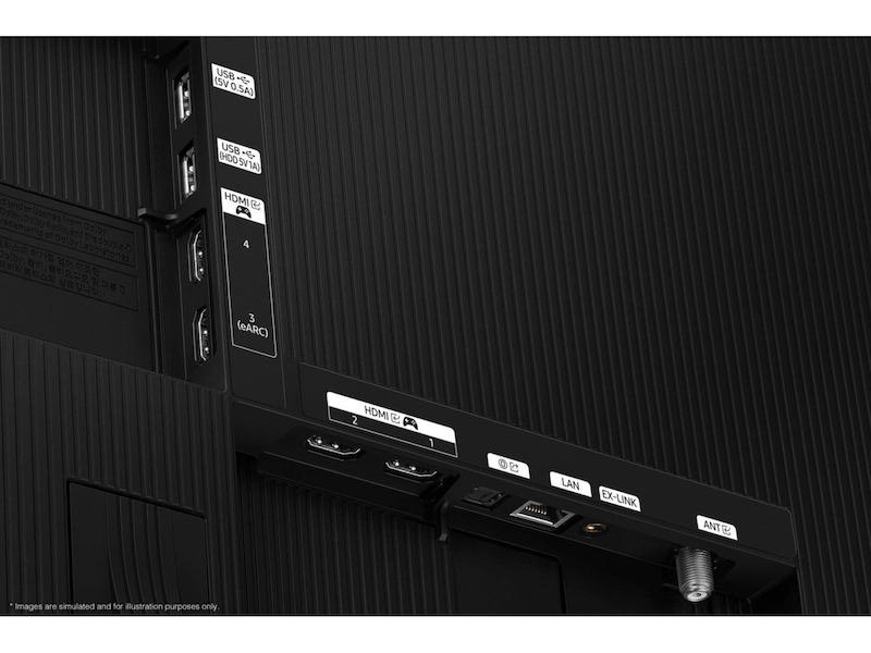 Samsung 55 OLED 2160p 120Hz 4K 139.7 cm (55") 4K Ultra HD Smart TV Wi-Fi Black