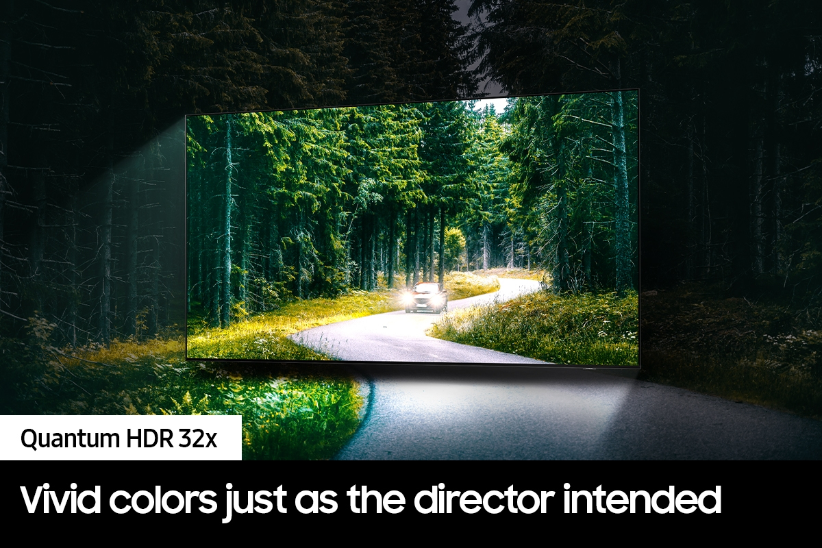 Samsung QN65QN90BAF 163.8 cm (64.5") Smart TV Wi-Fi Black, Titanium