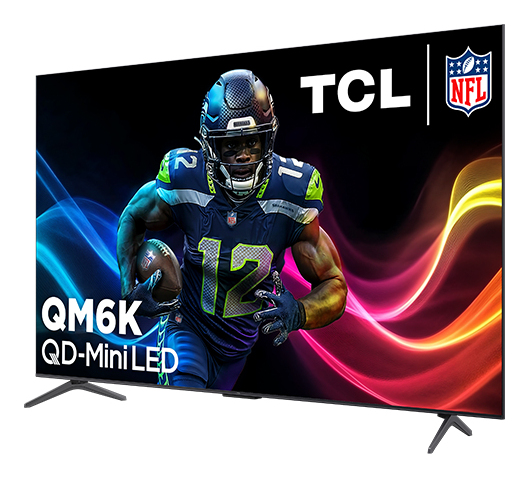 TCL 75’’ QM6K Series QD-Mini LED QLED 4K UHD Smart TV with Google TV – 75QM6K