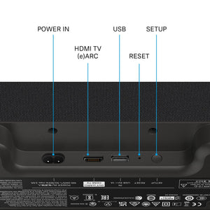Sennheiser AMBEO Soundbar Mini Black 7.1.4 channels