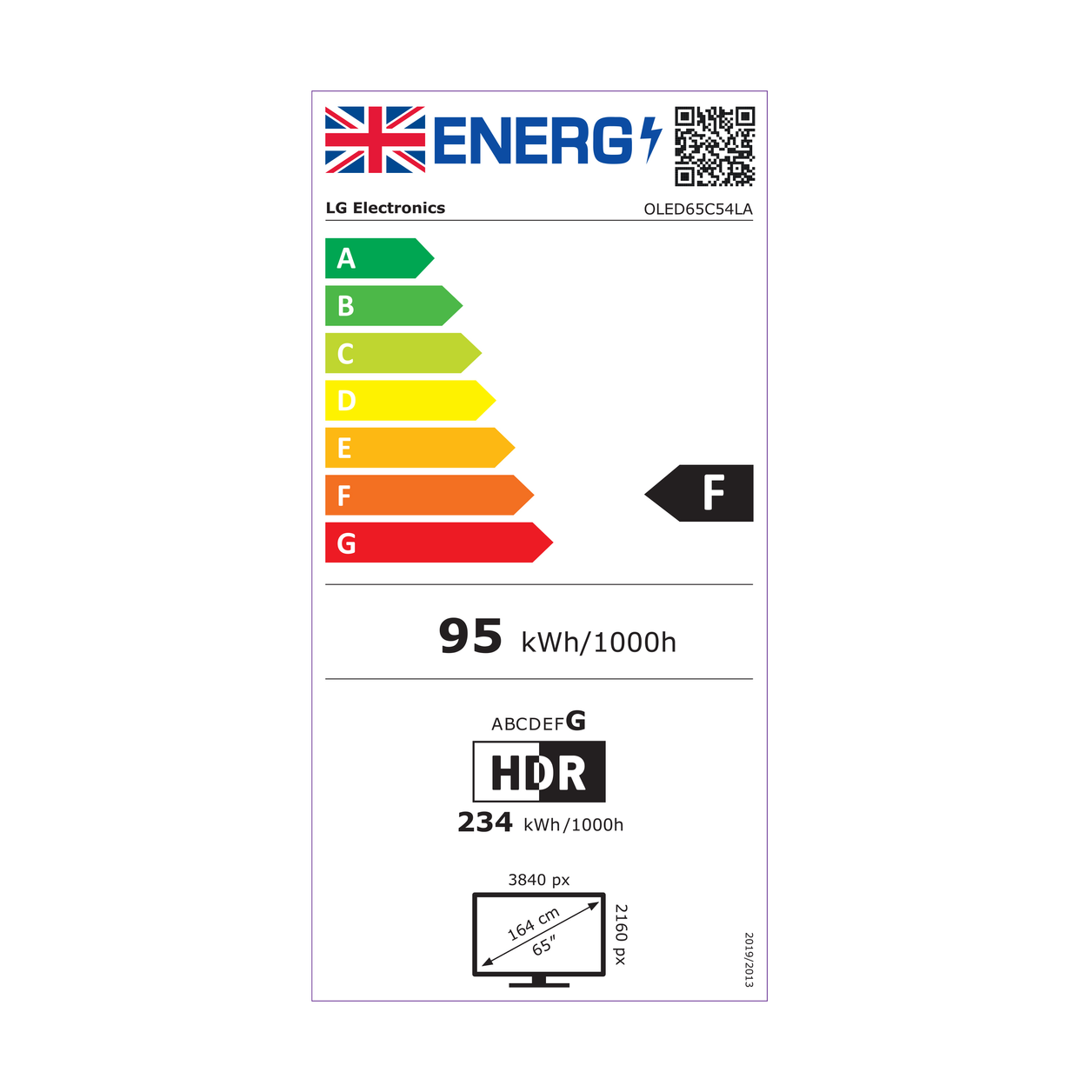 LG OLED65C54LA.AEK TV 165.1 cm (65") 4K Ultra HD Smart TV Wi-Fi Metallic