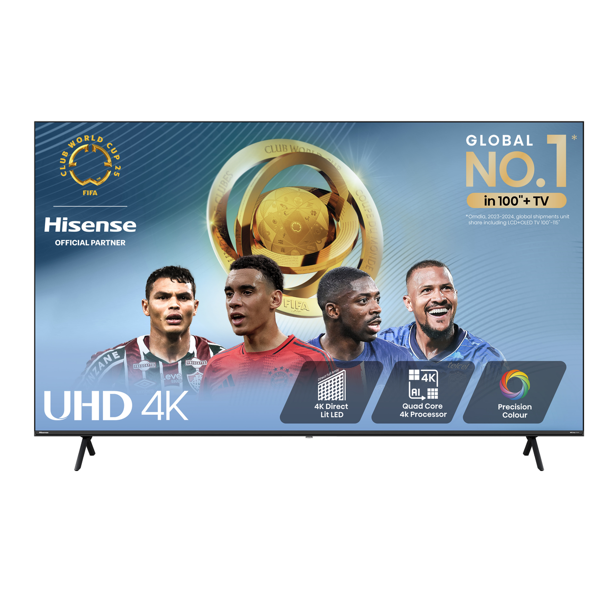 Hisense 85A6NTUK TV 2.16 m (85") 4K Ultra HD Smart TV Wi-Fi Black 400 cd/m²