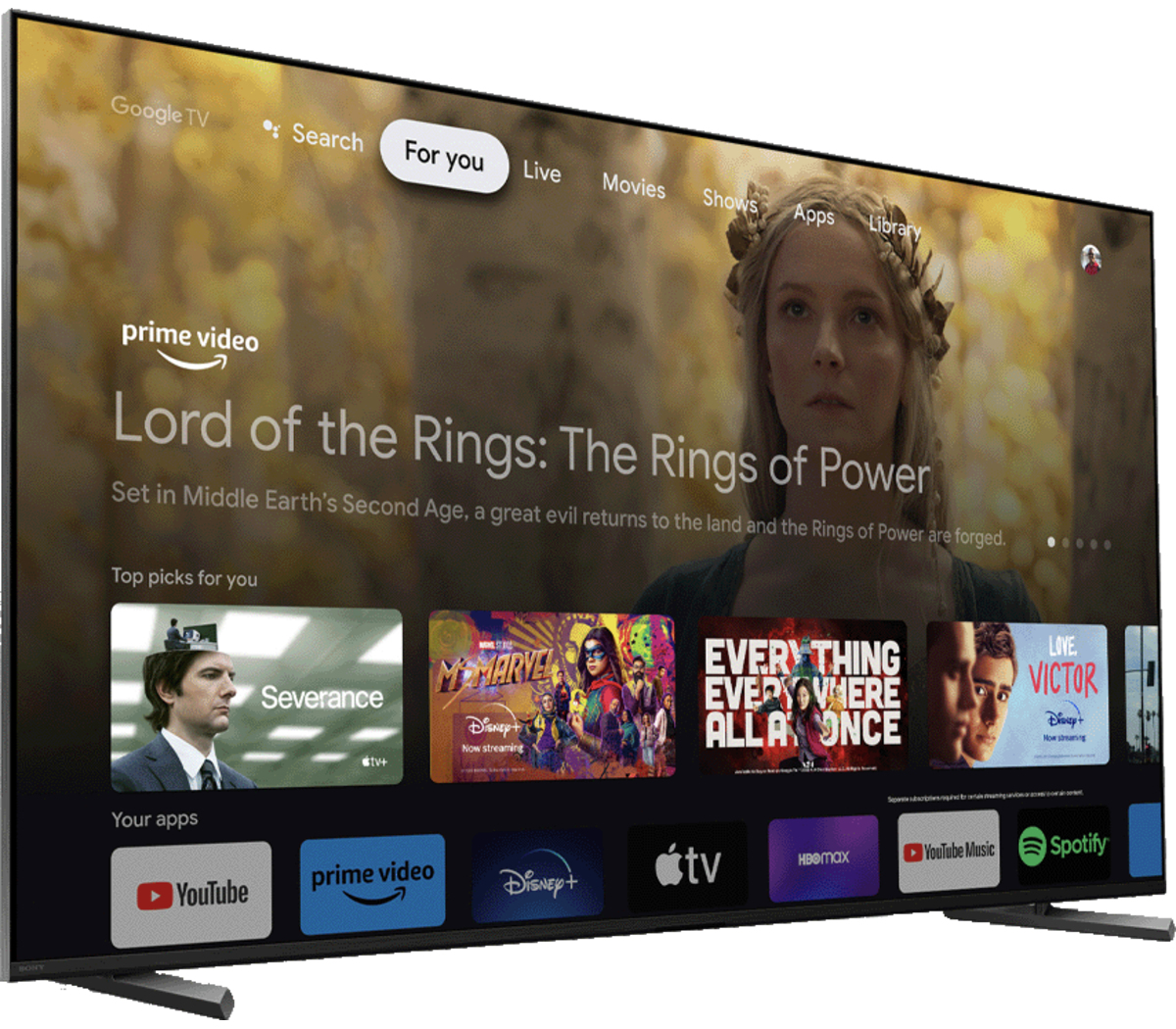 Sony XR-75X90L 190.5 cm (75") 4K Ultra HD Smart TV Wi-Fi Silver