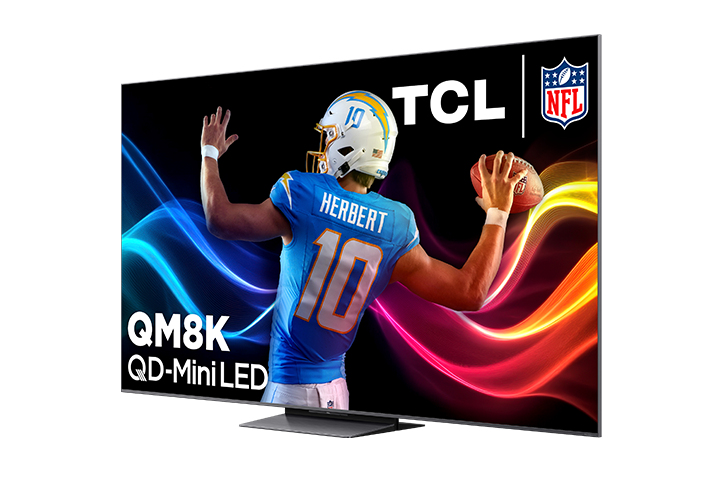 TCL QM8 65" QM8K Series QD-Mini LED QLED 4K UHD Smart TV with Google TV – 65QM8K