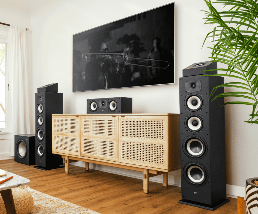 Polk Audio XT70 5-way Black Wired 200 W