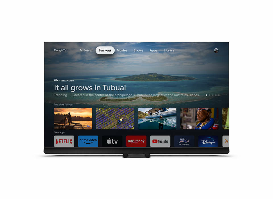 Philips 77OLED908/12 TV 195.6 cm (77") 4K Ultra HD Smart TV Wi-Fi Black