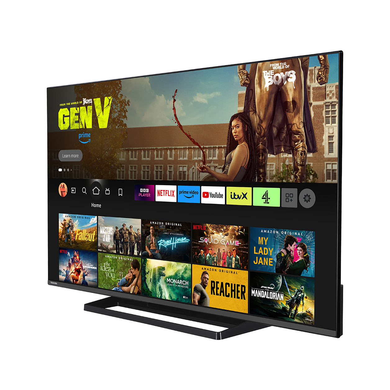 Toshiba 50UF3F53DB TV 127 cm (50") 4K Ultra HD Smart TV Wi-Fi Black 350 cd/m²