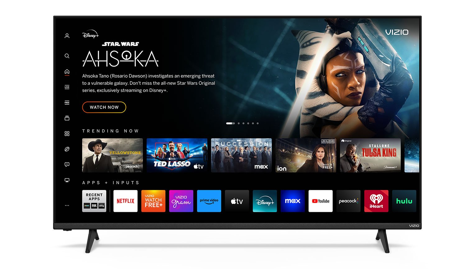 VIZIO V4K55M-0801 TV 139.7 cm (55") 4K Ultra HD Smart TV Wi-Fi Black