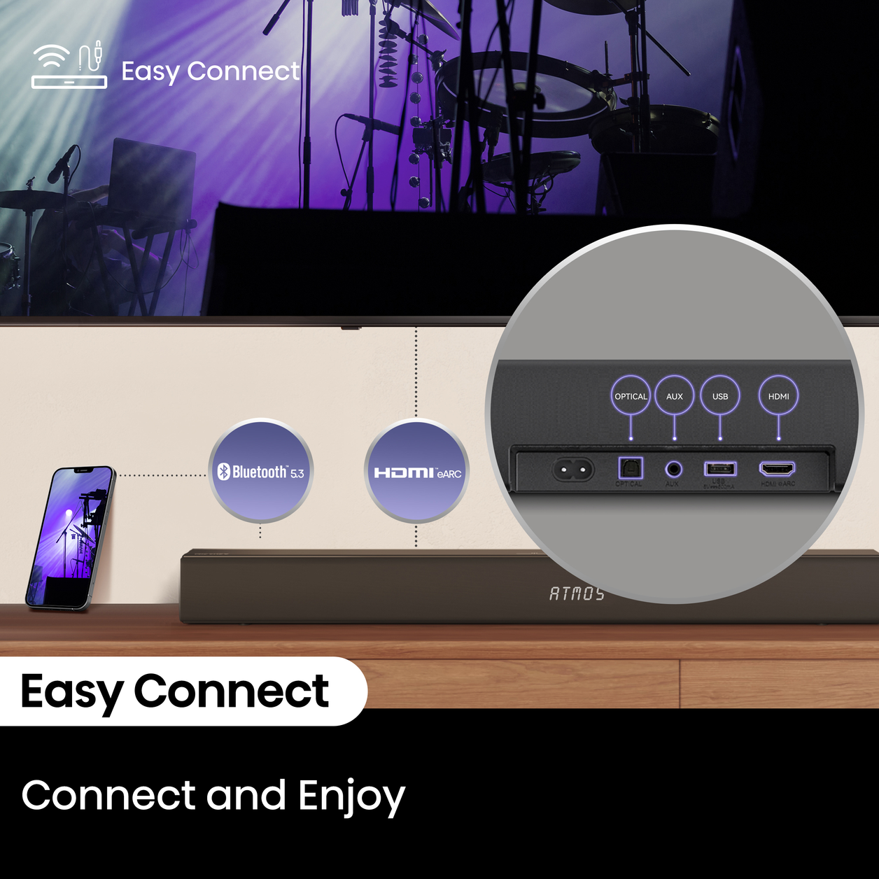 Hisense AX5100Q Dolby Atmos Soundbar