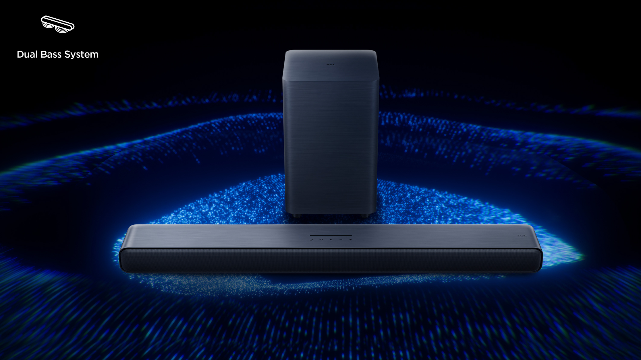 TCL S55HK soundbar speaker Black 2.1 channels 220 W