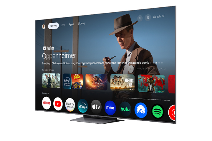 TCL QM8 85" QM8K Series QD-Mini LED QLED 4K UHD Smart TV with Google TV – 85QM8K