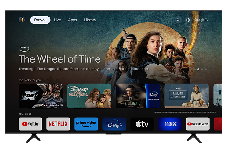 TCL S Class 85S551G TV 2.16 m (85") 4K Ultra HD Smart TV Wi-Fi Black