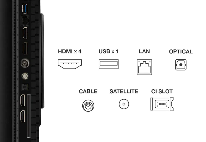 TCL 75P8K 75" 4K QLED HDR Smart TV