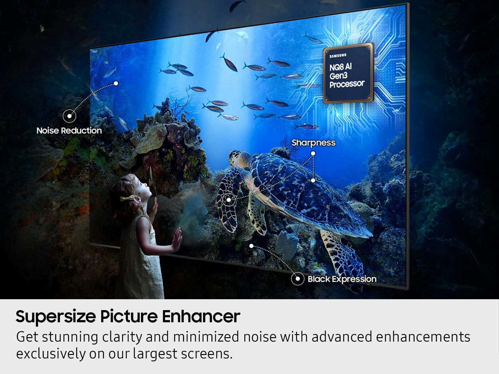 Samsung Series 9 QN98QN990FFXZA TV 2.49 m (98") 8K Ultra HD Smart TV Wi-Fi Black