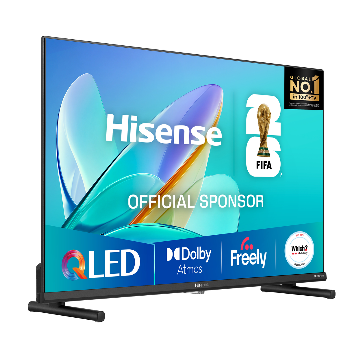 Hisense 40" E5QTUK QLED FHD Smart TV with Freely