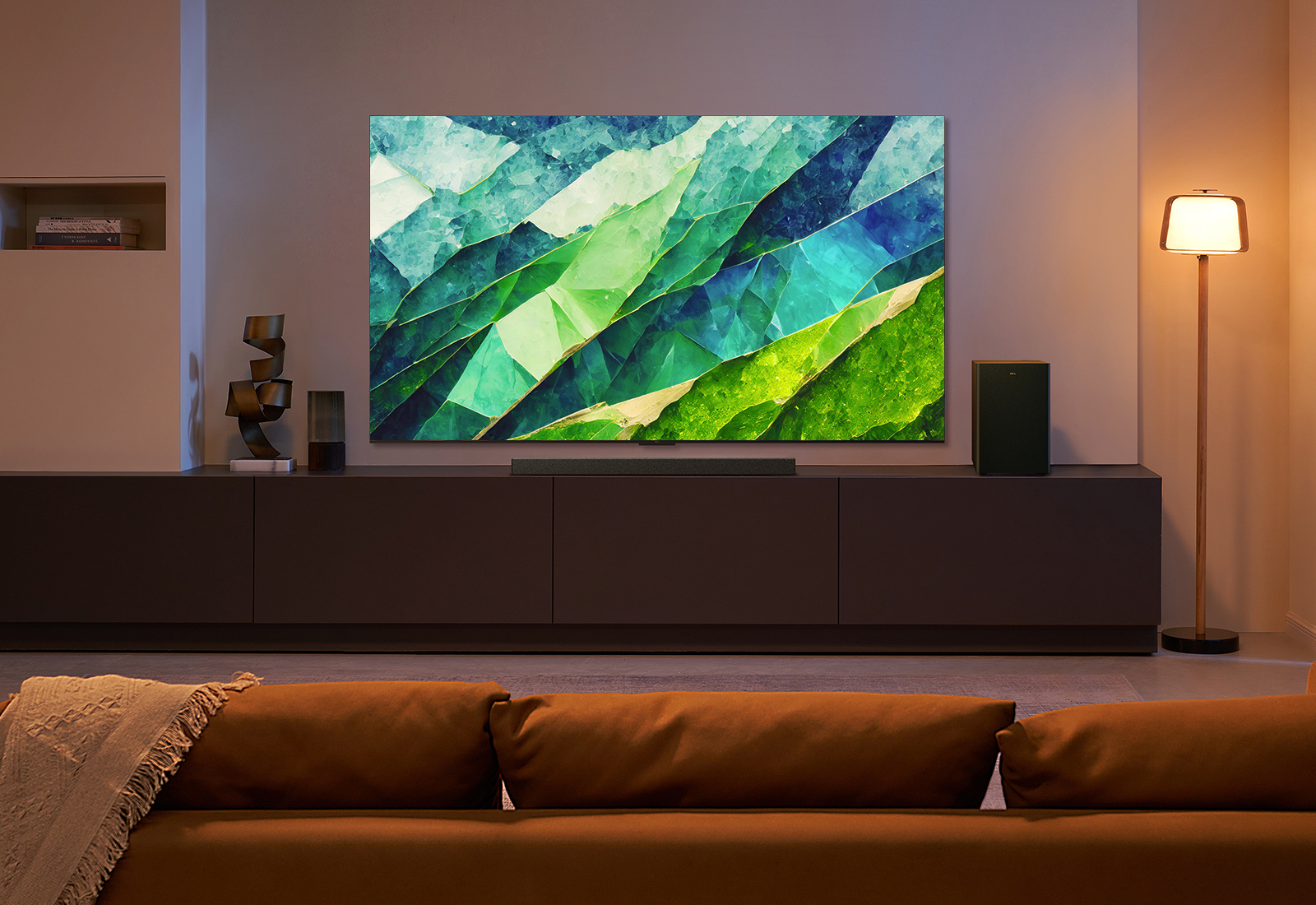 TCL 75C855K TV 190.5 cm (75") 4K Ultra HD Smart TV Wi-Fi Black 3500 cd/m²