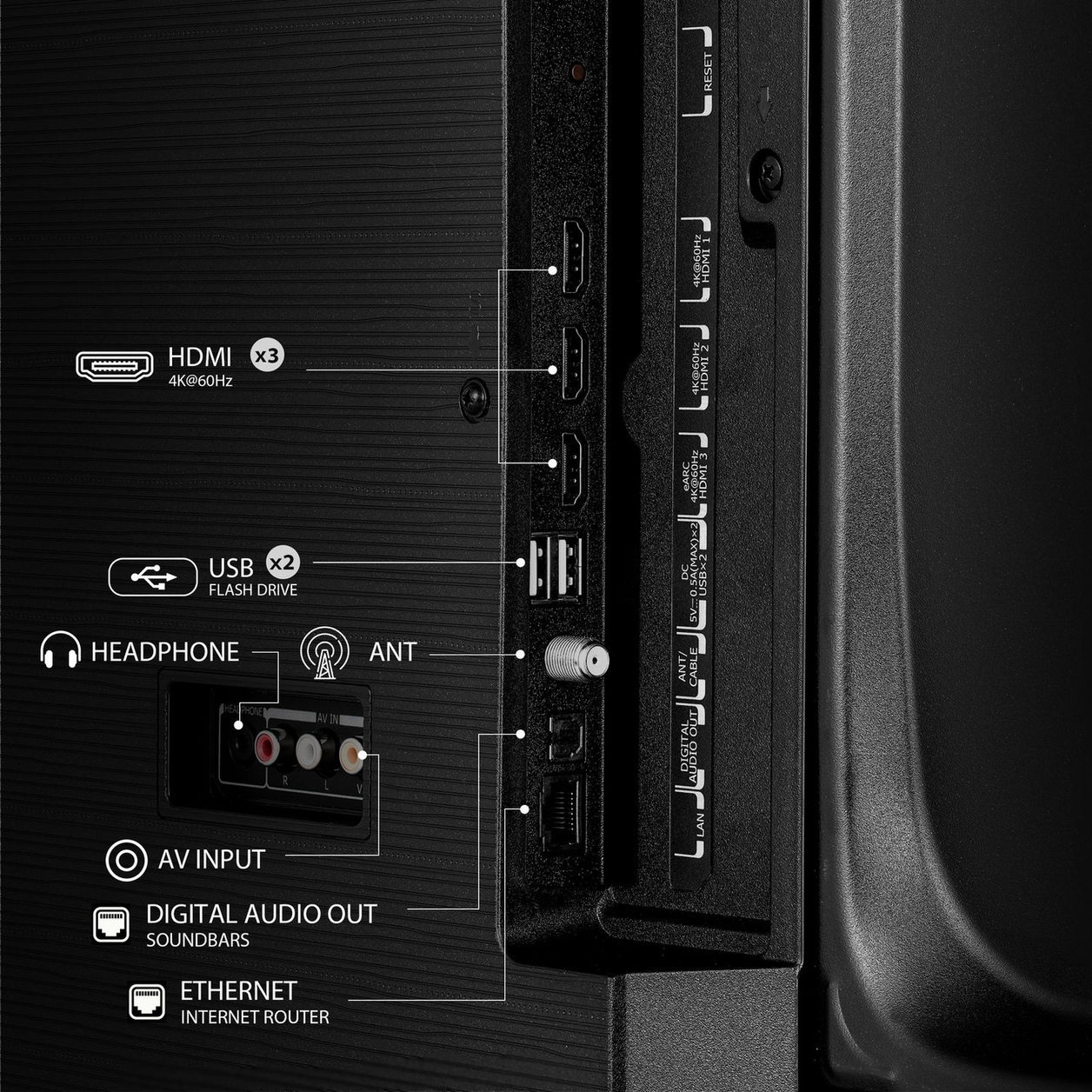 Toshiba ‎C350N 127 cm (50") 4K Ultra HD Smart TV Wi-Fi Black