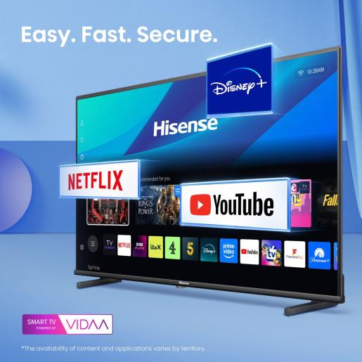 Hisense 40A5QTUK TV 101.6 cm (40") Full HD Smart TV Wi-Fi Black
