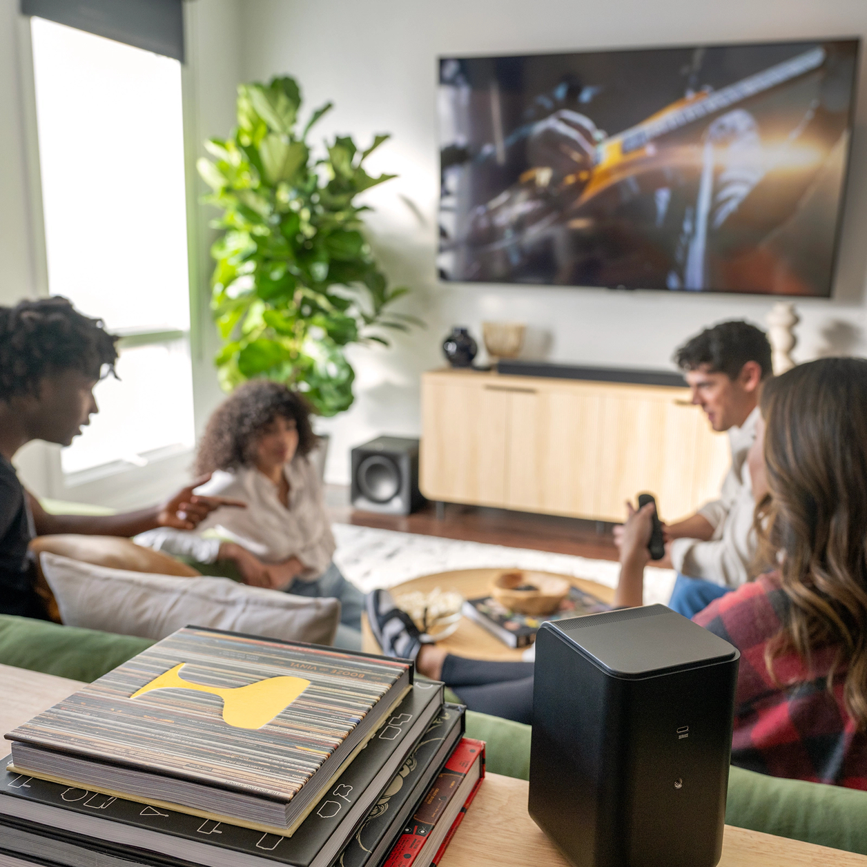 Klipsch SURR 100 1-way Black Wireless 50 W