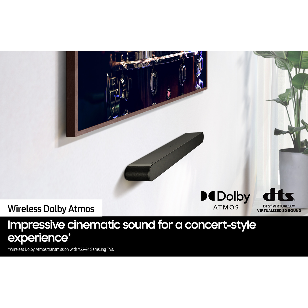 Samsung S60D S-Series 5.0ch Lifestyle Soundbar (2024)