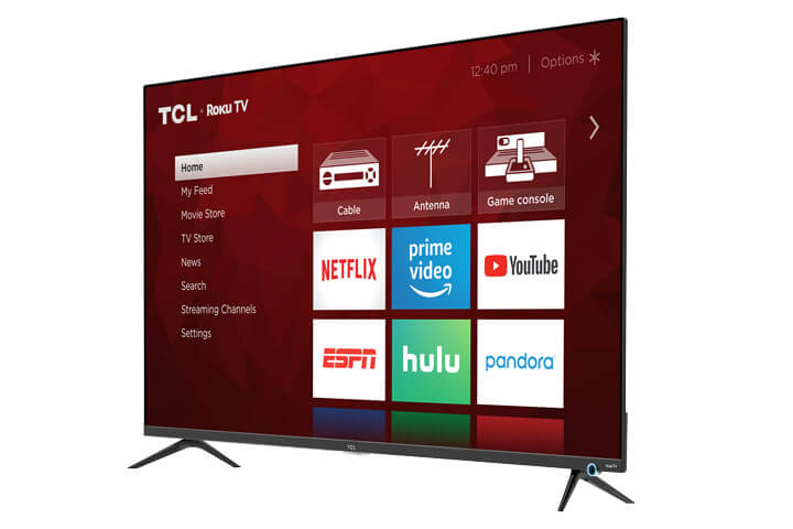 TCL 43S525 TV 109.2 cm (43") 4K Ultra HD Smart TV Wi-Fi Black