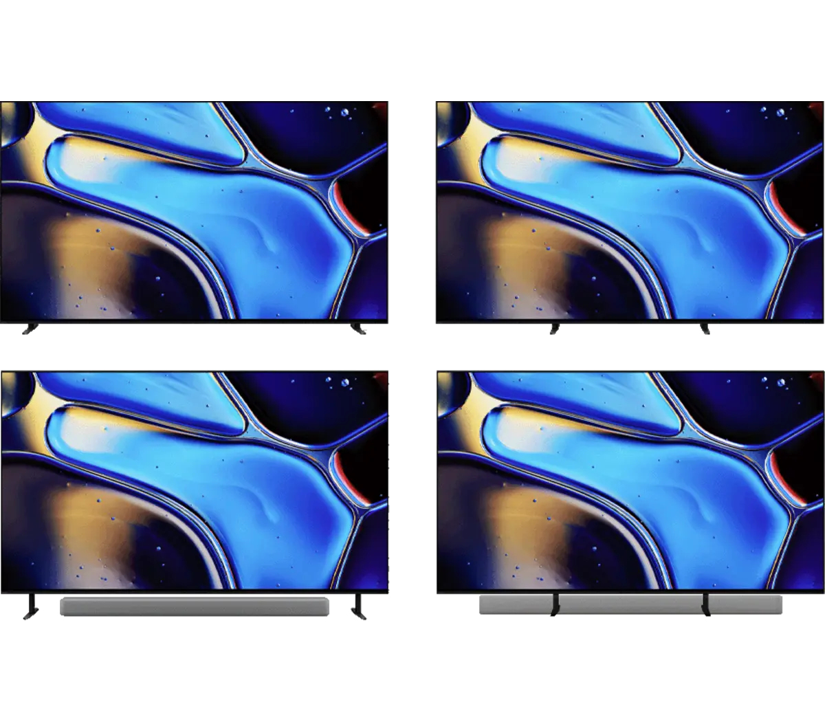 Sony K-55XR80 139.7 cm (55") 4K Ultra HD Smart TV Wi-Fi Black