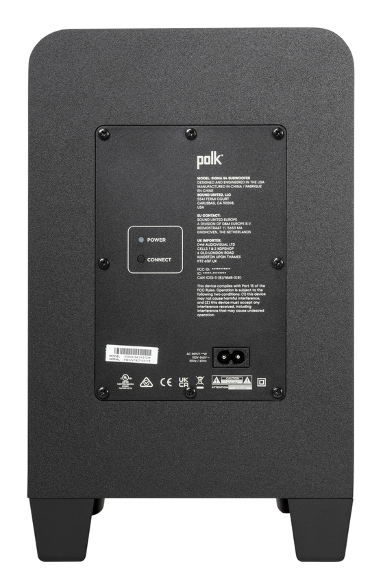 Polk Audio Signa S4 Black 3.1.2 channels