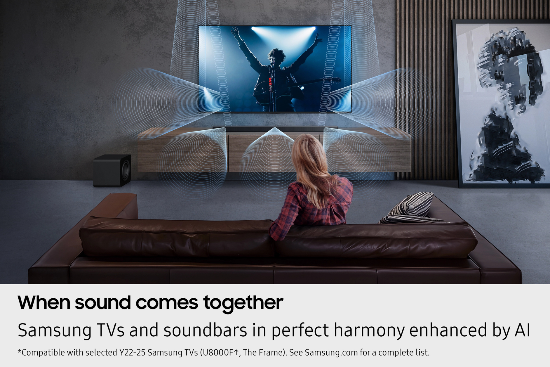 Samsung Q-series QS750F 5.1.2ch Soundbar with Subwoofer & Rear Speakers (2025)