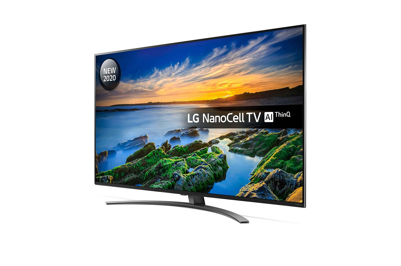 LG NanoCell NANO86 65NANO866NA TV 165.1 cm (65") 4K Ultra HD Smart TV Wi-Fi Black, Stainless steel Rollable display