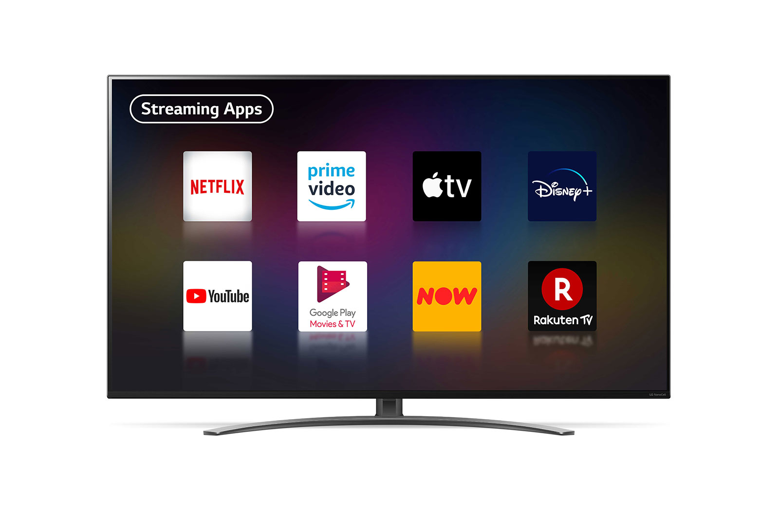LG NanoCell NANO86 65NANO866NA TV 165.1 cm (65") 4K Ultra HD Smart TV Wi-Fi Black, Stainless steel Rollable display