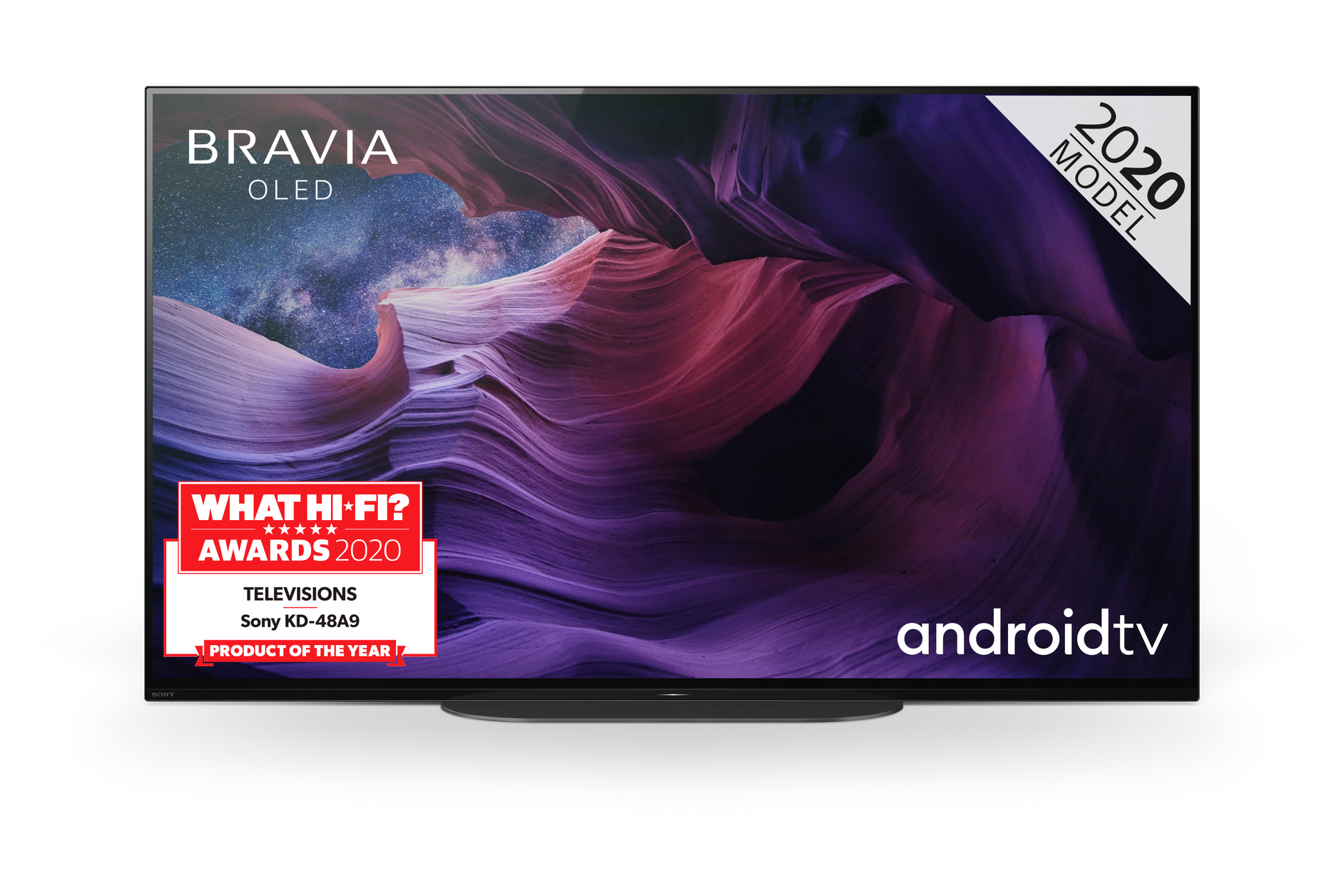 Sony KD48A9BU TV 124.5 cm (49") 4K Ultra HD Smart TV Wi-Fi Black