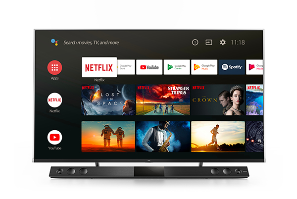 TCL 55X815 TV 139.7 cm (55") 4K Ultra HD Smart TV Wi-Fi Black