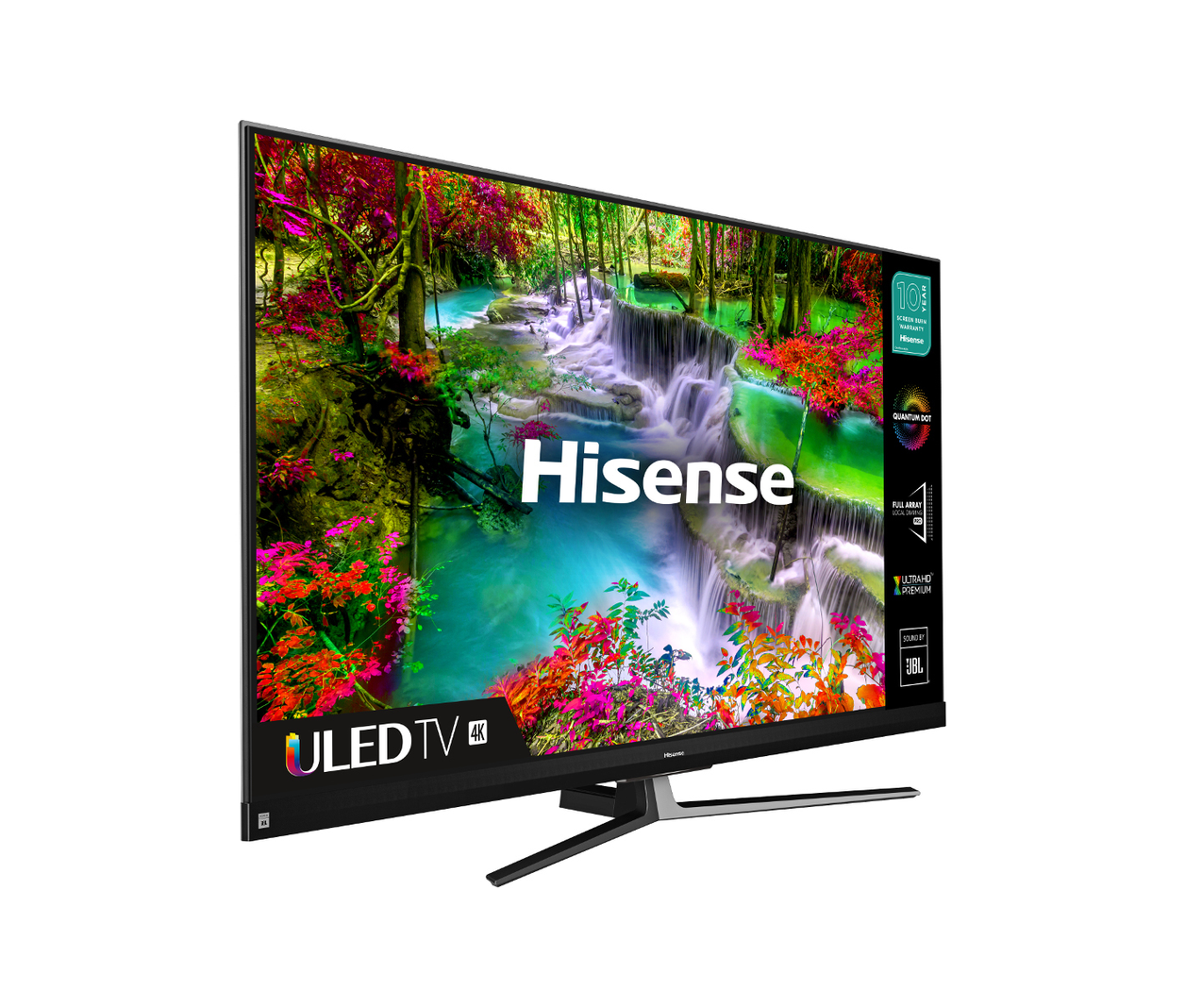 Hisense U8QF 65U8QFTUK TV 165.1 cm (65") 4K Ultra HD Smart TV Wi-Fi Black, Silver