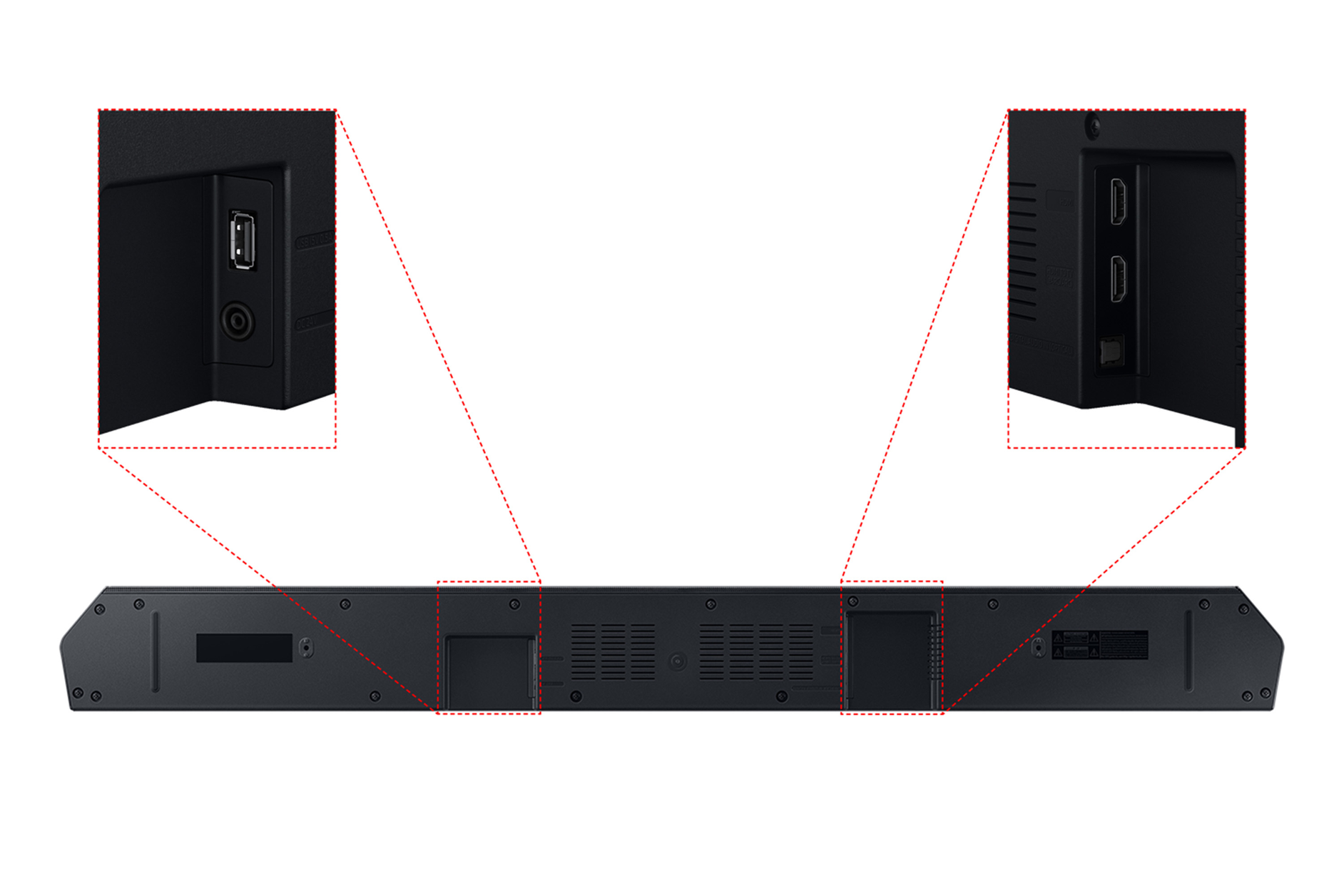 Samsung HW-Q600C/XU soundbar speaker Black 3.1.2 channels