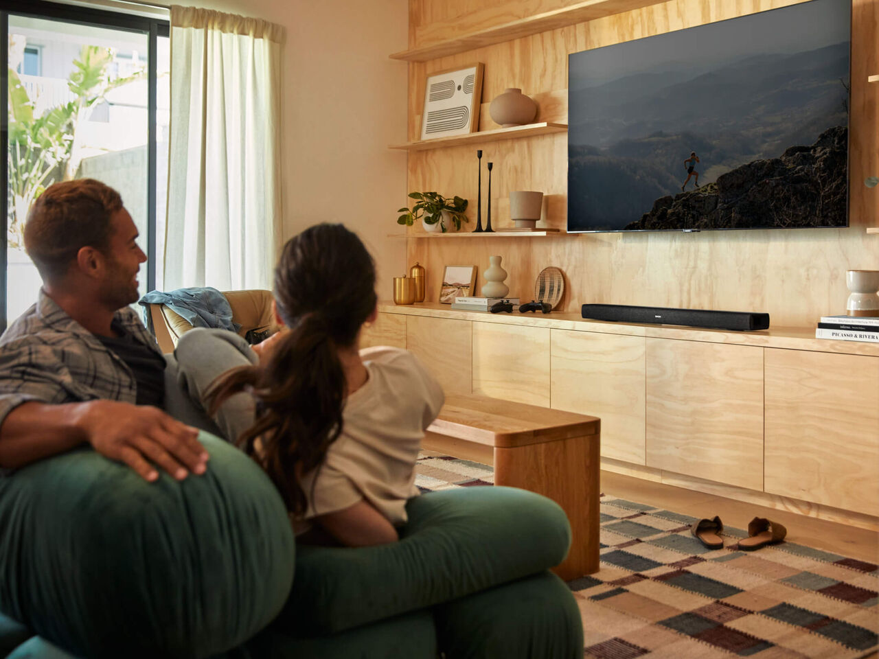 Denon DHT-S217 Black 2.1 channels