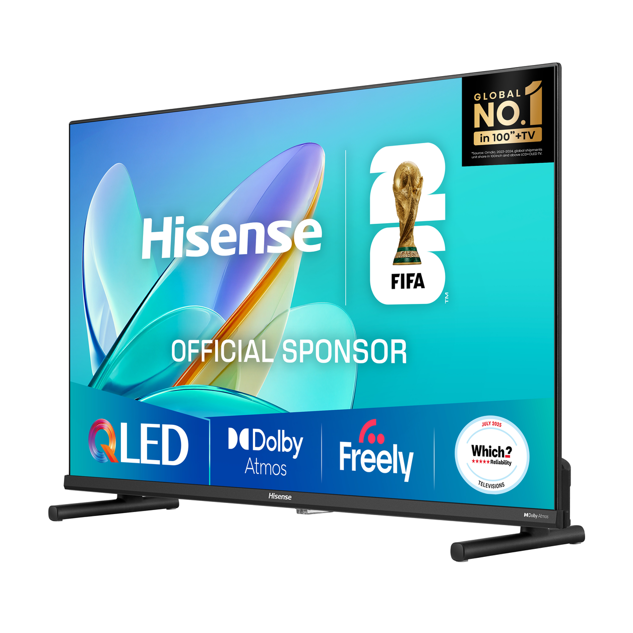 Hisense 40" E5QTUK QLED FHD Smart TV with Freely