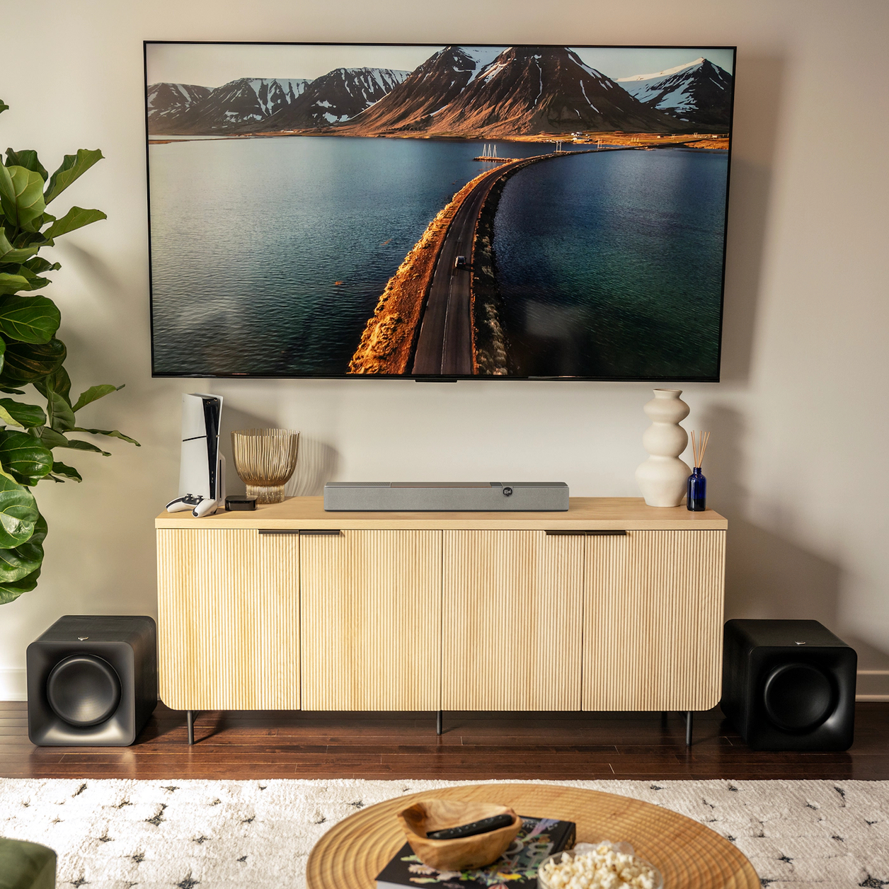 Klipsch Flexus CORE 100 Grey, Walnut 2.1 channels 100 W