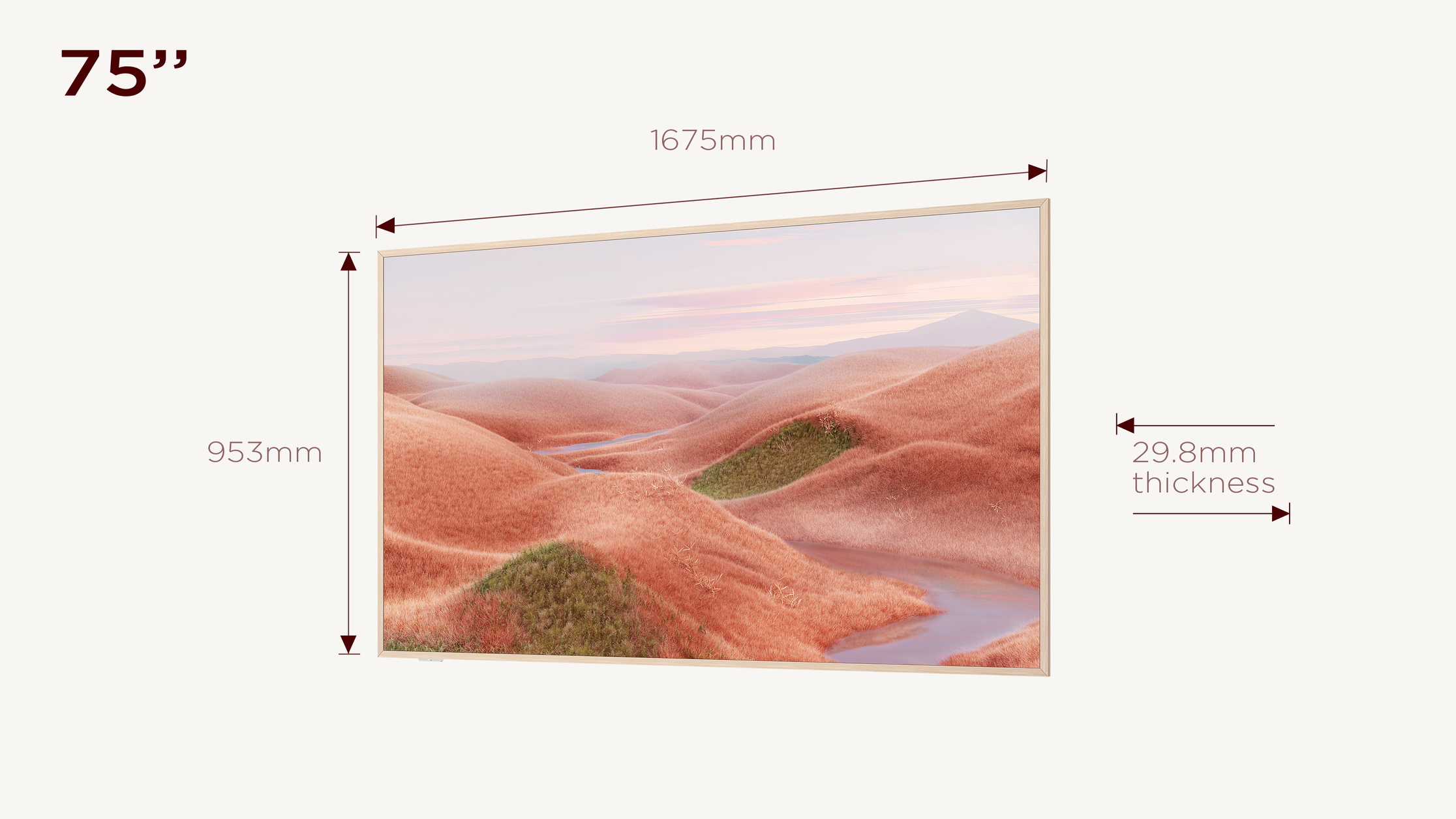 TCL A300 NXTFRAME 75A300W