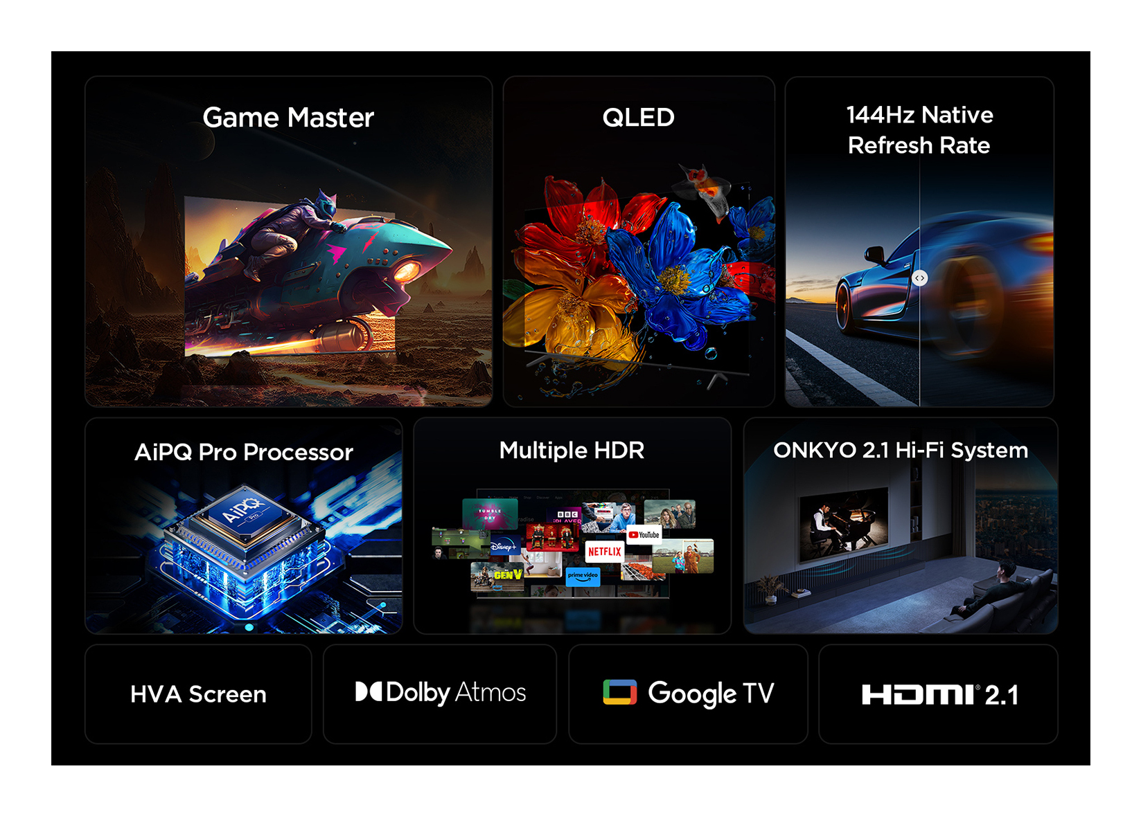 TCL P8K 55P8K 55" 4K QLED HDR Smart TV