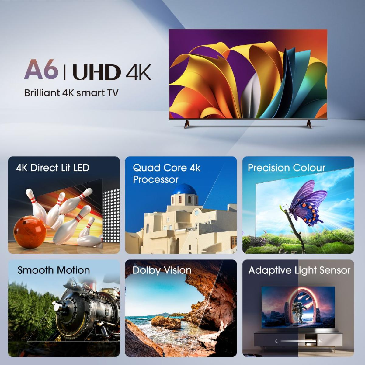Hisense UHD 4K TV 85A6N ČR