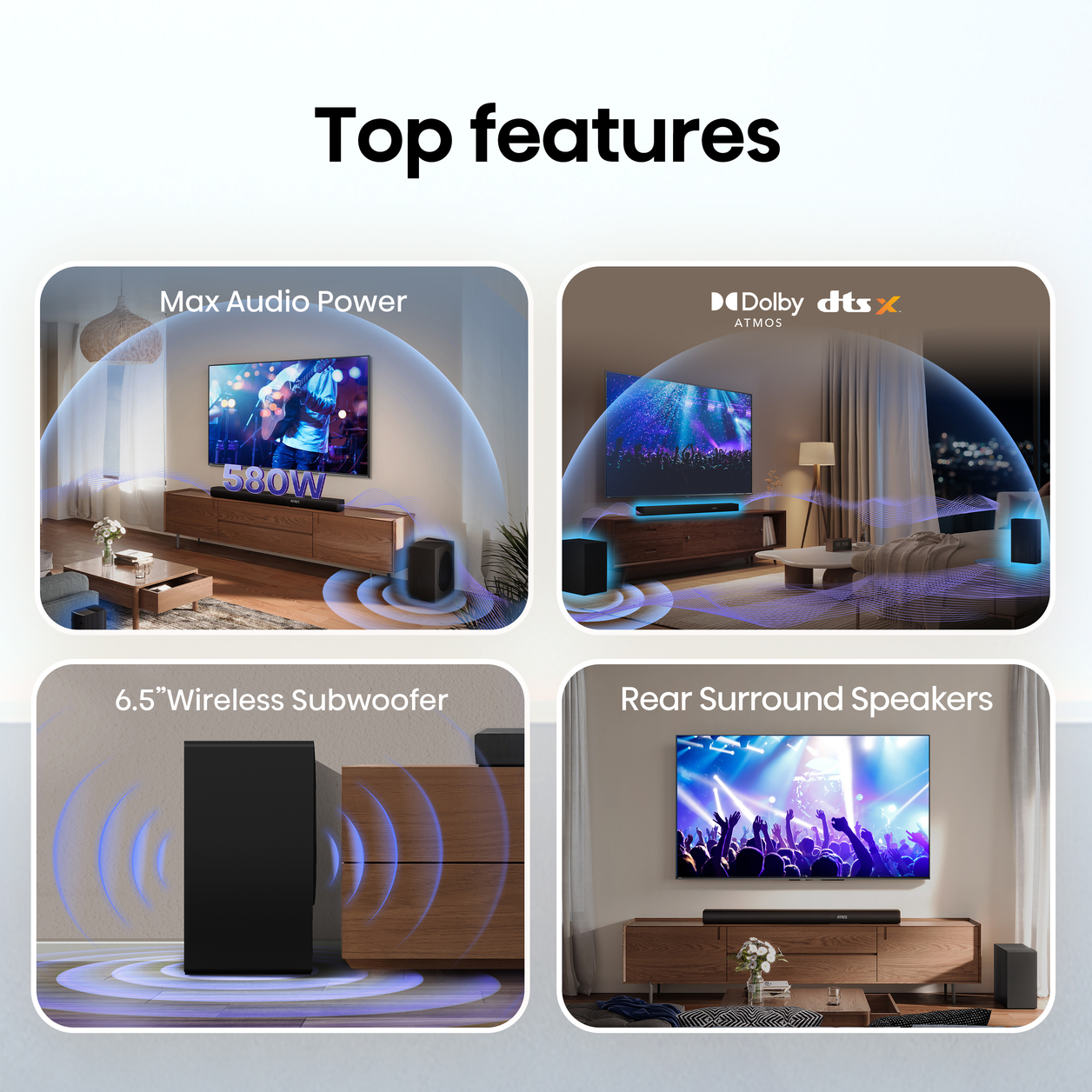 Hisense AX5100Q Dolby Atmos Soundbar