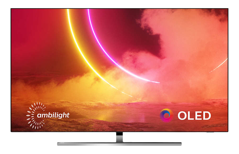 Philips 65OLED855/12 TV 165.1 cm (65") 4K Ultra HD Smart TV Wi-Fi Black, Silver