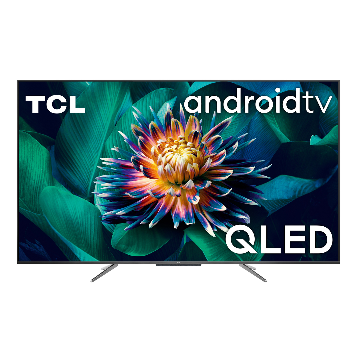 TCL 55C715 TV 139.7 cm (55") 4K Ultra HD Smart TV Wi-Fi Titanium 340 cd/m²