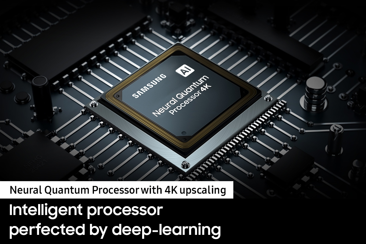 Samsung QN55QN95BAF 139.7 cm (55") 4K Ultra HD Smart TV Wi-Fi Black, Titanium